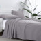 AR Ware Super King Size Flat Sheet 100% Egyptian Cotton 300 TC- Breathable and Fade Resistant - Non Iron Hotel Quality Flat Bed Sheets (275 x 310cm, Grey)