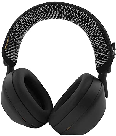 Headband Cover Pad for Sony WH-1000XM5 Headphone, Headset Headband Protector Cushion Replacement with Zipper (Plaid)