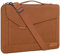 DOMISO 17-17,3 Zoll Laptop-Hülle Tasche Business Aktentasche Messenger Bag Kompatibel mit 17,3 Dell Computer/HP Pavilion 17/ProBook 470/MSI GS73VR Stealth PRO/Dell/Lenovo/Acer/ASUS,Braun