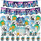 Anime Party Deko Set, Suzume Thema Party Dekoration, Tojimari Geburtstagsballon Set Mit Luftballons, Banner Puller, Geeignet Für Kinder Motto Geburtstagspartys 33pcs