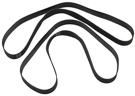 DEHOMKUS 2pcs N011005 A12210 Air Compressor Drive Belt Fits for DeWalt D55146, D55167, D55168, Craftsman 919-16755, 919-16760, 919-16763, Bostitch CAP1615-OF & CAP1645-OF.