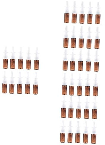 POPETPOP Terrariums Bouteille En Verre D'Huile Essentielle De Voyage De 40 Pièces Vaporisateur