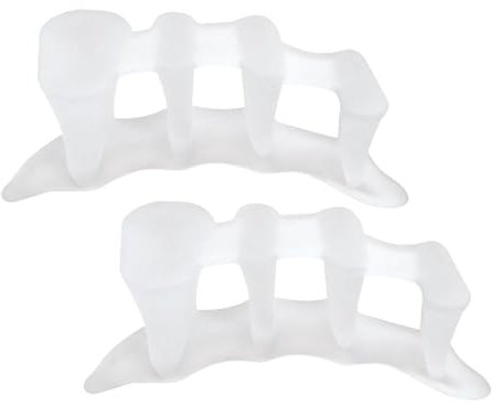 Separador De Dedos De 3 Orificios | Férulas Alisadoras De Dedos En Martillo | Corregir Los Dedos Torcidos Y Superpuestos | Prevenir La Superposición De Los Dedos