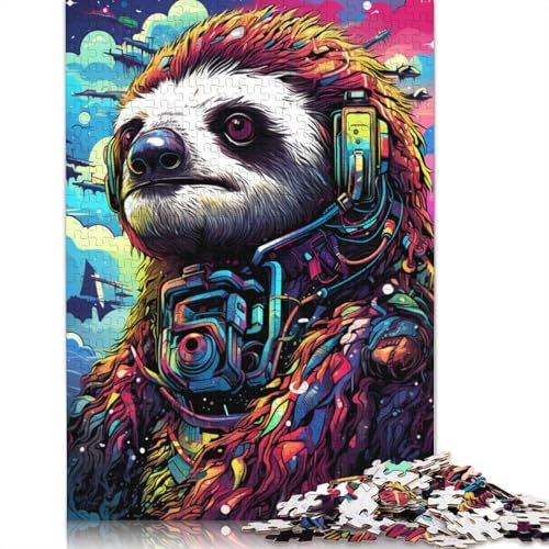 Puzzle für Kinder, Koala-Roboter, Erwachsenen-Puzzle 1000 Teile, Kartonpuzzle für Erwachsene und Kinder ab 12 Jahren, Puzzle, tolles Geschenk für Erwachsene, 38 x 26 cm