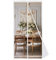 MAGICDOOR Zanzariera Magnetica Finestra 120x255cm, Fibra di Poliestere Colore Puro Tenda Zanzariera con Forte Magnete Traspirante Zanzariere Magnetiche per Camera Letto Soggiorno Porta ingresso-Bianco