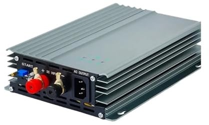 Convertisseur Onduleur Connexion Réseau 500W Micro Onde Sinusoïdale pour 12V/24v 220vac pour Panneaux PV Décharge Batterie Réglable Onduleur(500W-24V Bat)