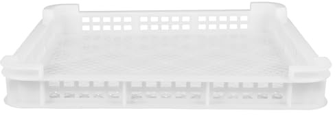 Luxshiny Aquatic Product Quick Freezing Basket Hollow Plastic Tray 370X350X60Mm for Seafood Freezing and Food Display
