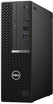 Dell Optiplex 7080 SFF PC | Intel Core i7-10700 10th Gen | 8 Cores Upto 4.80Ghz | 16GB DDR4 RAM | 512GB NVMe SSD | 1300Mbps USB WiFi | Windows 11 Pro (Renewed)