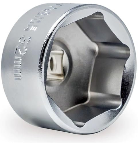 Autojack Oil Filter Socket 32mm 3/8 Inch Square Drive Removal Tool Wrench Low Profile CRV for Vauxhall/Opel, Astra G, Corsa B, Zafira