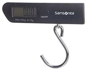 Samsonite Global Travel Accessories - Digitale Gepäckwaage, Schwarz