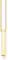Thomas Sabo Damen-Kette Goldener Quader 925 Sterlingsilber gelbgold vergoldet KE1907-413-39-L45v
