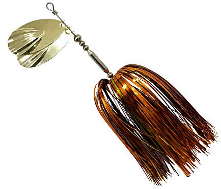SEASKY Angelköder, Moschus, Metalllöffel, Muschel, Lametta, 45 g, Salzwasser
