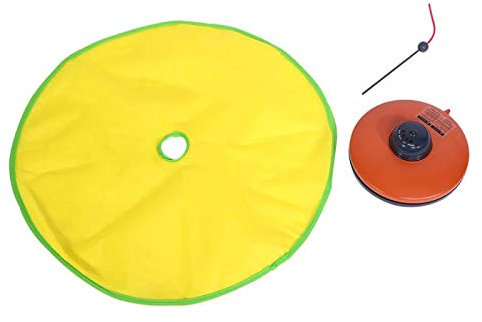 EVTSCAN Juguete Interactivo para Gatos, maullido electrónico, ratón de Garra, Herramienta interactiva de Entrenamiento para Gatos, 4 velocidades