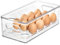 iDesign The Home Edit Series, Recipiente para almacenar huevos con tapa, Plástico reciclado