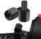M8 Rechtsgewinde auf M10 Rechtsgewinde Motorrad Motorroller Spiegel Adapter (2 Stück)