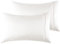 Kissenbezug 50x65 cm 2er Set - Kopfkissenbezug Mikrofaser Premium Superweicher - Kissenhülle 50x65 cm - Beige