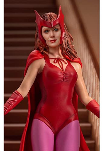 Iron Studios Figur Art Scale Wanda Halloween-Version 1:10, Kunst - WandaVision