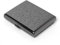 Klassisches Metall-Zigarettenetui/Kreditkartenetui - Damen- und Herrenetui, tragbares Zigarettenetui für 18-20 100mm Zigaretten (Gun black, 100's 20pcs)