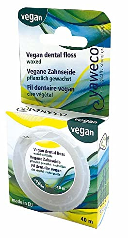 Yaweco Zahnseide aus PLA, pflanzlich gewachst vegan (1)