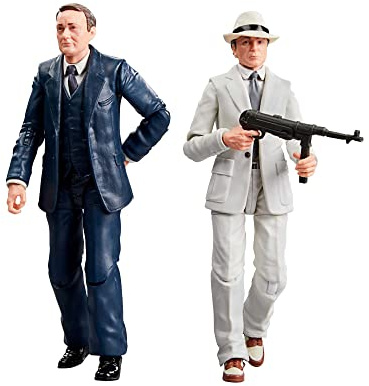 Indiana Jones and the Raiders of the Lost Ark Adventure Series Marcus Brody & René Belloq (Ark Showdown), 15-cm Figures