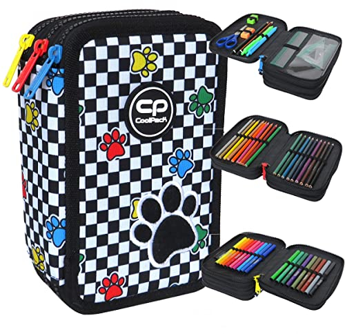 Coolpack F067666, Mäppchen JUMPER 3 CATCH ME, Multicolor