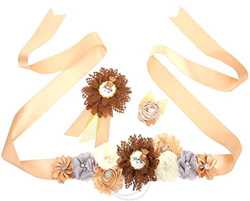 Toyvian 1 Set Gürtel Für Umstandsparty Medaillon-Gürtel Für Babys Pin Cinturón Para Mujer Roter Schärpengürtel Für Umstandsbauch-Bauchband Umstandsgürtel Für Babyparty Schärpe Für