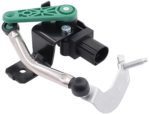 Niveausensor mit Gestänge Luftfederung Vorne Links Xenon Scheinwerfer Höhensensor Leuchtweitenregulierung Sensor für Passat B7 B6 CC Golf 6 Q3 Shar-an 7N Ti-guan 5N Tour-an 1T Eos Sciro-cco Alhambra