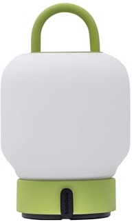 Kooduu - Loome Tragbare Tischlampe - Dimmbar und über USB aufladbar - Opalglas, Moos - Grün