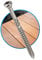 Lot de 500 vis terrasse en inox A2 - Empreinte Torx - Diamètre de 5mm - 50 MM