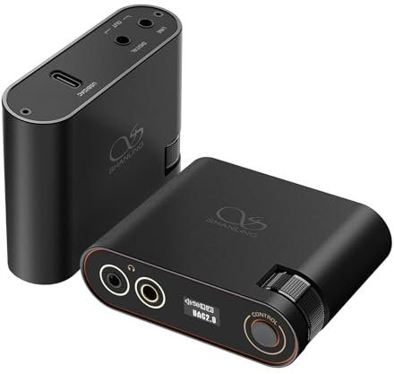 SHANLING H0 Portable DAC/AMP, USB Headphone Amplifier,CS43198 DAC,Dual SGM8262 Amplifiers,768kHz/32 bit, DSD256, Support MQA, 690mW@32Ω Output, Optical/Coaxial SPDIF Digital Output