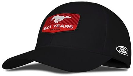 Ford Mustang 60 Years Baseball Cap Schwarz verstelbar