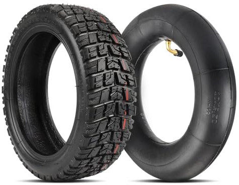 SYACHI 10x2,75-6,5 Reifen Schlauch für Elektroroller, E Scooter Reifen für Speedway 5 Dualtron 3, Abriebfest & Rutschfest (2 Stück)