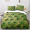 MDKLXIDF Bettwäsche 135x200 grüner Kaktus Weich Mikrofaser Bettbezug Set Für Jungen Mädchen Einzelbett, Hypoallergen Bettbezüge mit Reißverschluss und 1 Kissenbezug 80x80 cm
