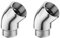 2pcs Duschkopf Ellbogenadapter 135 Grad Wirbel Arm Swerbalte Handheld Duschadapter Duschzubehör