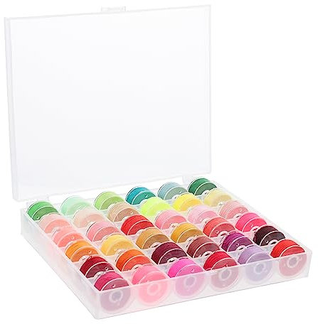 Veemoon Hilos De Coser Con Estuche Hilos Para Máquina De Coser Artículos De Costura Para Proyectos De Costura Casa o Taller