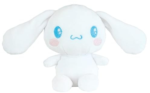Jemini | Cinnamoroll Plüschtier 13 cm | waschbares Baby-Schmusetuch | offizielles Sanrio-Lizenzprodukt | Kawaii Lernspielzeug ab der Geburt | Geschenkidee für Kinder Geburtstag Weihnachten | 024634