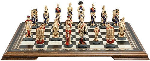 SAC Battle of Waterloo Chess Set, Hand-Painted (Without Board)