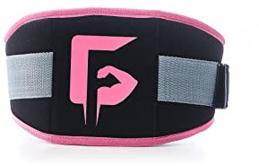Gunsmith Fitness Gewichthebergürtel Damen - 6 Zoll Breit Rosa Gewichtsgürtel, Rückenstütze Lifting Belt für Frauen und Männer - Gym Gürtel für Kreuzfit, Hocke und Kreuzheben