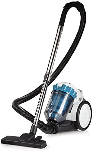 PRIMO PR503VC Beutelloser Staubsauger, Multi Zyklon, blau/weiß