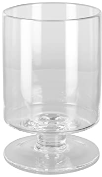Fink Viana, Vase, Windlicht, Glas, klar, L. 15,3 cm, B. 15,3 cm, H. 23 cm, D. 15,3 cm