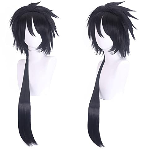 Role Play Wig For Izuna Cosplay Wig Sasuke Uchiha Long Black Hair