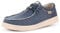 Kickback Haven Shoes - Mocasines - Color Deep Navy - Ligeros Zapatos Casual con Cordones para Hombre - Comodidad para Todo el día - Zapatillas Slip on Hombre - Talla EU41