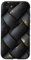 Hülle für iPhone SE (2020) / 7 / 8 Carbon Muster, schwarzes Design