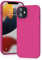 YATWIN Silicone Case for iPhone 12/12 Pro, Soft-Touch, Shockproof, DustProof, Antiskid Full Body Armour Phone Cover for Apple iPhone 12/12 Pro - Magenta