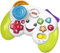 Fisher-Price Laugh & Learn JFD13 Manette de Console avec Musique et lumières pour garçons et Filles à partir de 6 Mois, Version multilingue : Anglais, Italien, Portugais, Espagnol