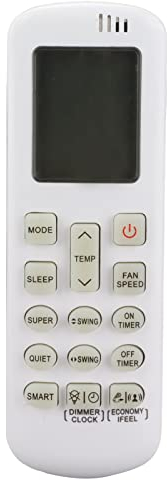 Ausla Ersatzfernbedienung Kesser Klimaanlage Ki 9000 Ersatz-Fernbedienung für -Klimaanlage, Tragbar, Hochwertige, Leichte Steuerung für DG11R2 – 01