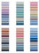 1200 Pcs Sticky Index Tabs, 6 Pack Colored Page Markers Tabs, Writeable Book Annotation Tabs, Post It Notes Tabs, Repositionable File Flags, Transparent Sticky Notes for Home School Office (60 Colors)