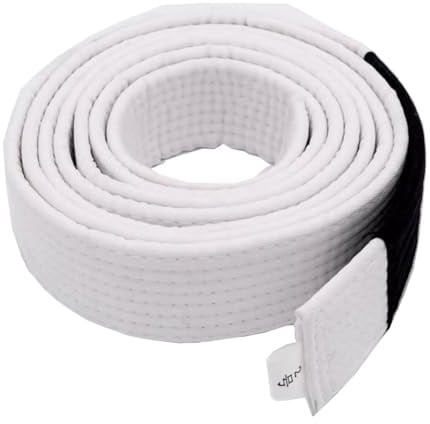 FANCYPUMPKIN BJJ-Gürtel, brasilianischer BJJ-Gi-Trainingskleidung, Jiu-Jitsu-Gürtel – Weißer Gürtel, Größe M2