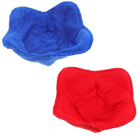 VALICLUD 2Pcs Heat-Resistant Multipurpose Bowl Mats Non-Skid Cloth Cookware Pads Insulated Coasters for Kitchen Hot Pot Gripper and Microwave Use