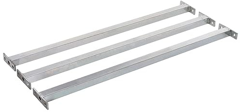 Mokuyary Verstellbare Sicherheitsstangen für Fenster, 3 Stück, 710-1200 mm, verstellbar, für Fenster, Gittergitter, Tür, Eingang, Eigentum, Haus, Diebstahlsicherung